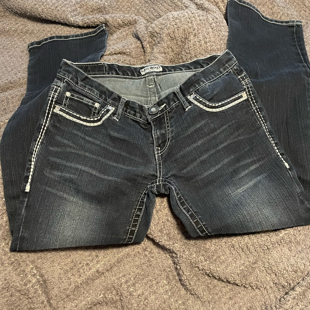 Women Bootcut Cowgirl Jeans 👖